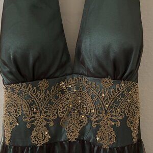 Green Cocktail Dress
